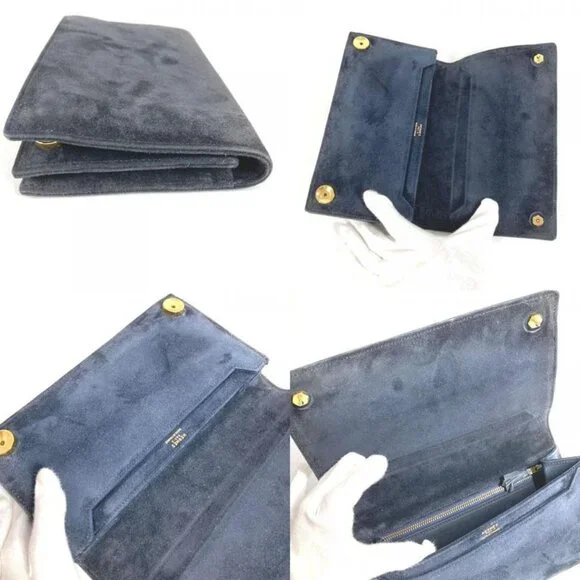 Hermes Second Bag Flap Dobris Navy - Picture 8 of 9